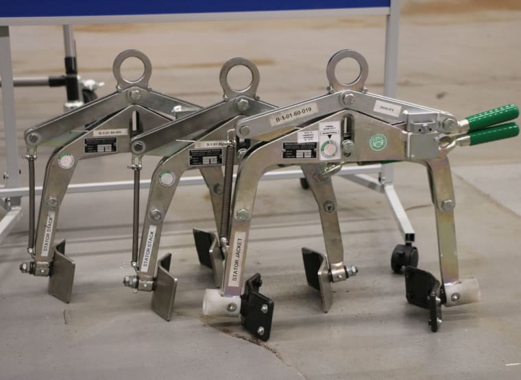 BECHEN & HEUBERGER 3 drum grippers