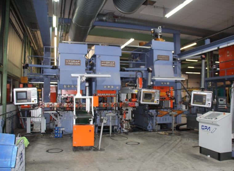 HYDRAP HPSB 160 / HPSZB 100 Transfer Press Line