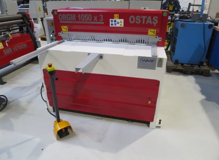 OSTAS ORGM 1050 x 3 shears mechanical
